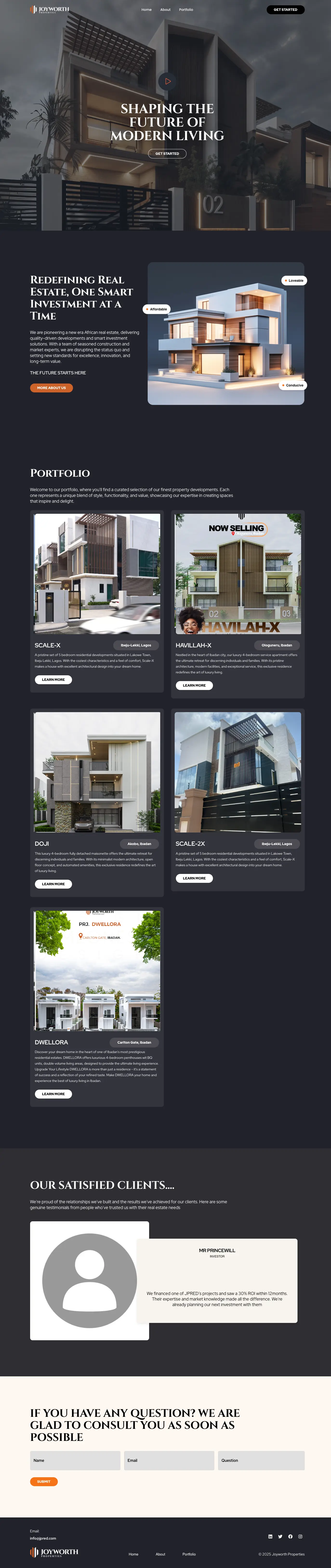 www.jpred.com.ng homepage